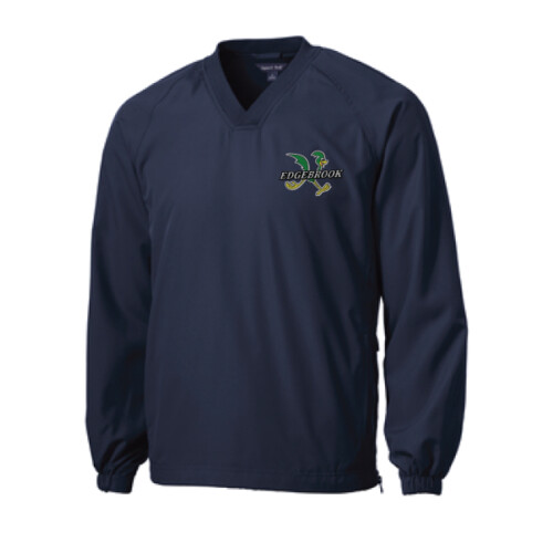 Sport Tek V-Neck Raglan Wind Shirt Thumbnail