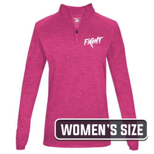 Badger Tonal Blend Women's Quarter-Zip Pullover Thumbnail