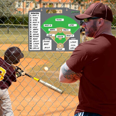 CHDB02 Coach's Helper Magnetic Dugout Board Thumbnail