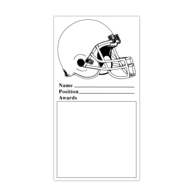 Football Award Board OUTLINE Thumbnail