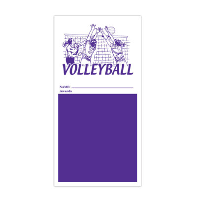 Volleyball Award Board SOLID Thumbnail