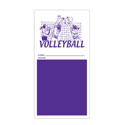 Volleyball Award Board SOLID Thumbnail