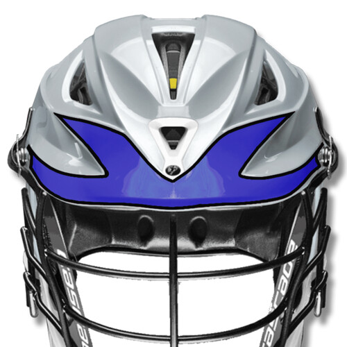 2 Color Lacrosse Visor Thumbnail