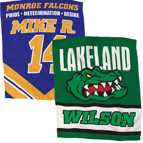 Dye Sublimated Team Towels 15" x 18.5" Thumbnail