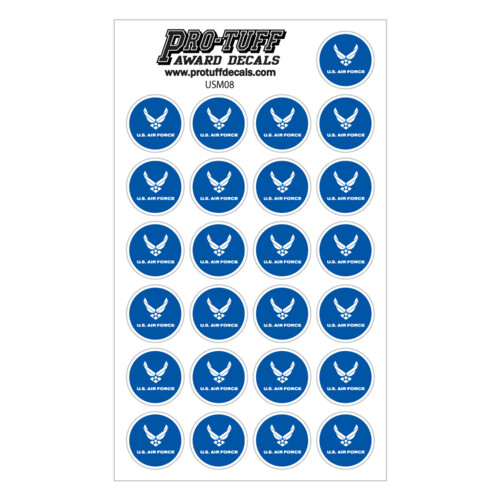 1 1/2” US Air Force Decals Thumbnail