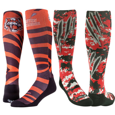 Pro Feet Dye Sub Cushioned Over-Calf Tube Socks Thumbnail