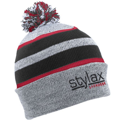 Pacific Loose-Fit Pom-Pom Knit Cap Thumbnail