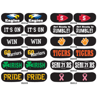 Eye Black Temporary Tattoos Thumbnail