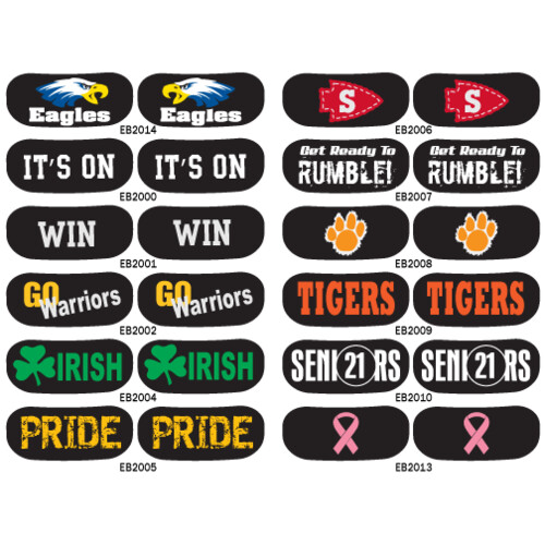 Eye Black Temporary Tattoos Thumbnail