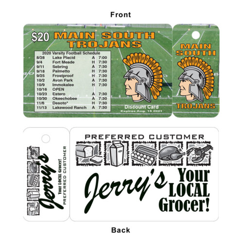 1 Tags Full-Color Fundraising Cards Thumbnail