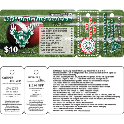 2 Tags Full-Color Fundraising Cards Thumbnail