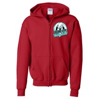 Heavy Blend™ Youth Full-Zip Hooded Sweatshirt Thumbnail