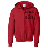 Heavy Blend™ Youth Full-Zip Hooded Sweatshirt Thumbnail