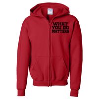Heavy Blend™ Youth Full-Zip Hooded Sweatshirt Thumbnail