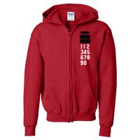 Heavy Blend™ Youth Full-Zip Hooded Sweatshirt Thumbnail