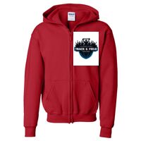 Heavy Blend™ Youth Full-Zip Hooded Sweatshirt Thumbnail
