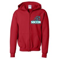 Heavy Blend™ Youth Full-Zip Hooded Sweatshirt Thumbnail
