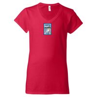 Gildan Softstyle Women's V-Neck T-Shirt Thumbnail