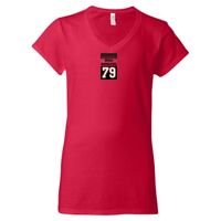Gildan Softstyle Women's V-Neck T-Shirt Thumbnail