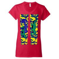 Gildan Softstyle Women's V-Neck T-Shirt Thumbnail