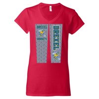 Gildan Softstyle Women's V-Neck T-Shirt Thumbnail