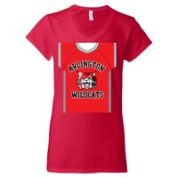 Gildan Softstyle Women's V-Neck T-Shirt Thumbnail