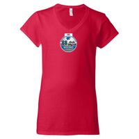 Gildan Softstyle Women's V-Neck T-Shirt Thumbnail