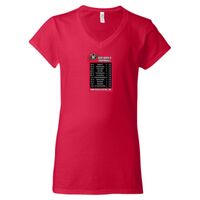 Gildan Softstyle Women's V-Neck T-Shirt Thumbnail