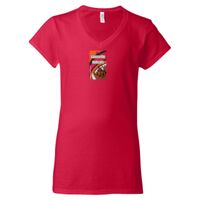 Gildan Softstyle Women's V-Neck T-Shirt Thumbnail